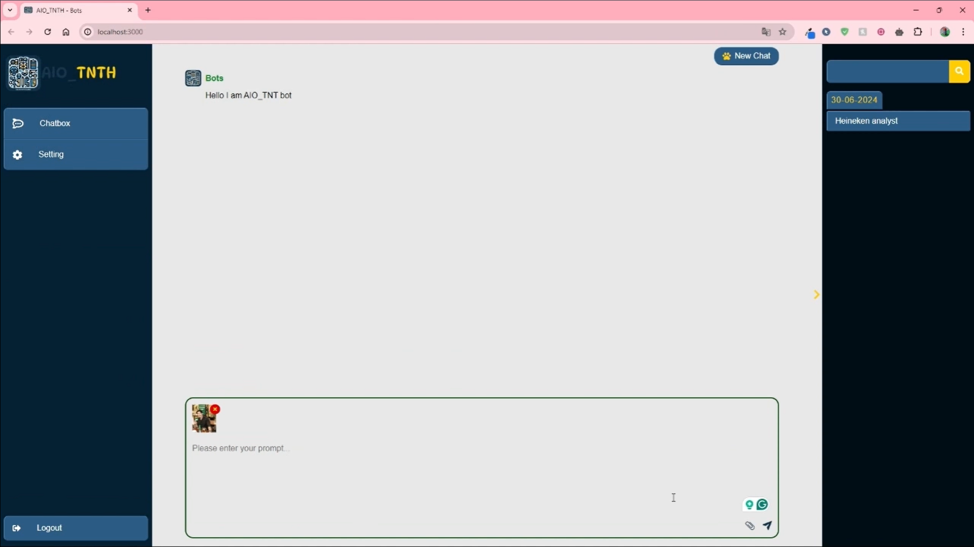 Web Interface